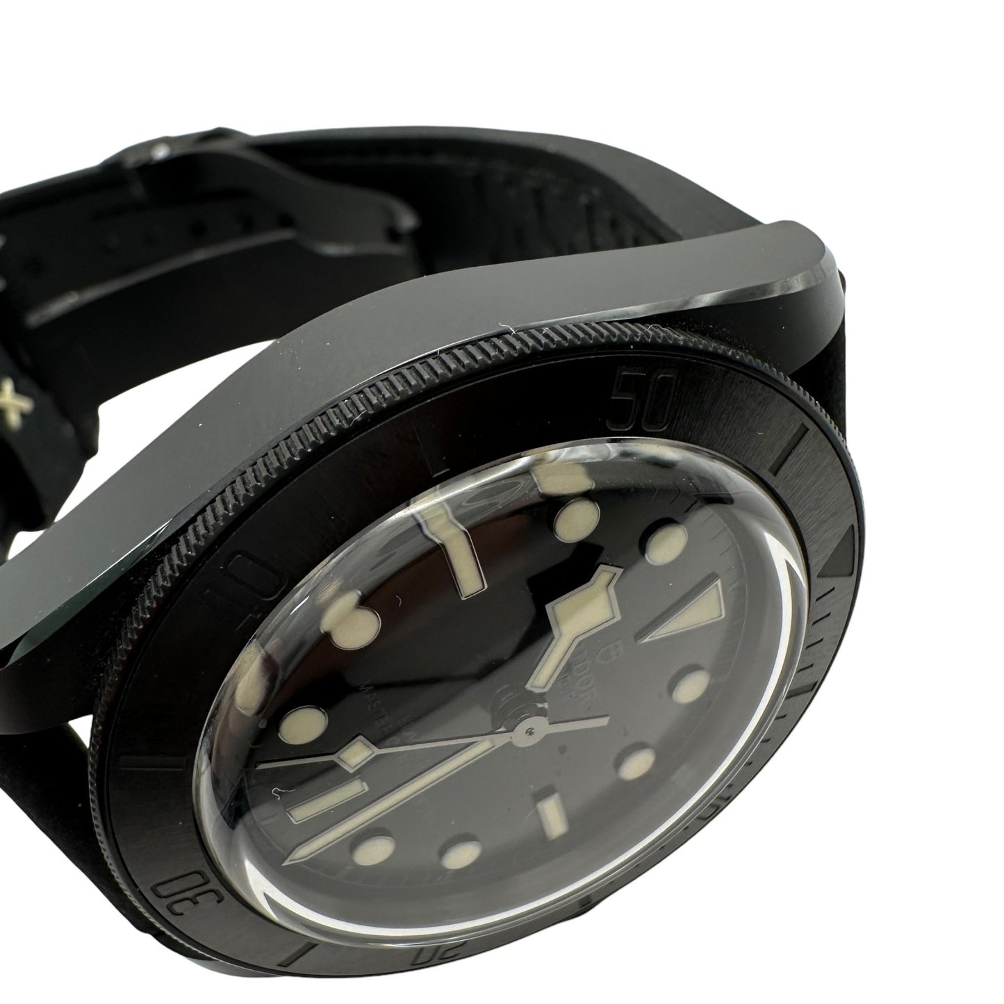 チューダー ブラックベイ ブラックセラミック 79210CNU ブラック 41mm 自動巻き 腕時計 箱 ギャラ 替えベルト