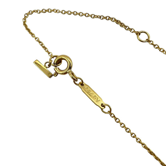 Tiffany&Co.750 Tスマイル K18YG ネックレス 箱 袋  ゴールド