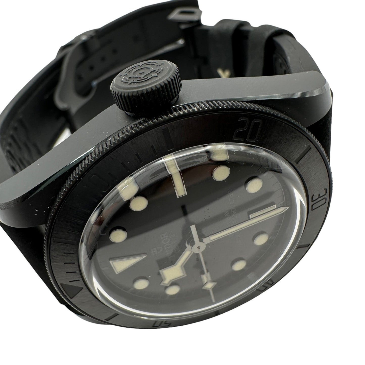 チューダー ブラックベイ ブラックセラミック 79210CNU ブラック 41mm 自動巻き 腕時計 箱 ギャラ 替えベルト