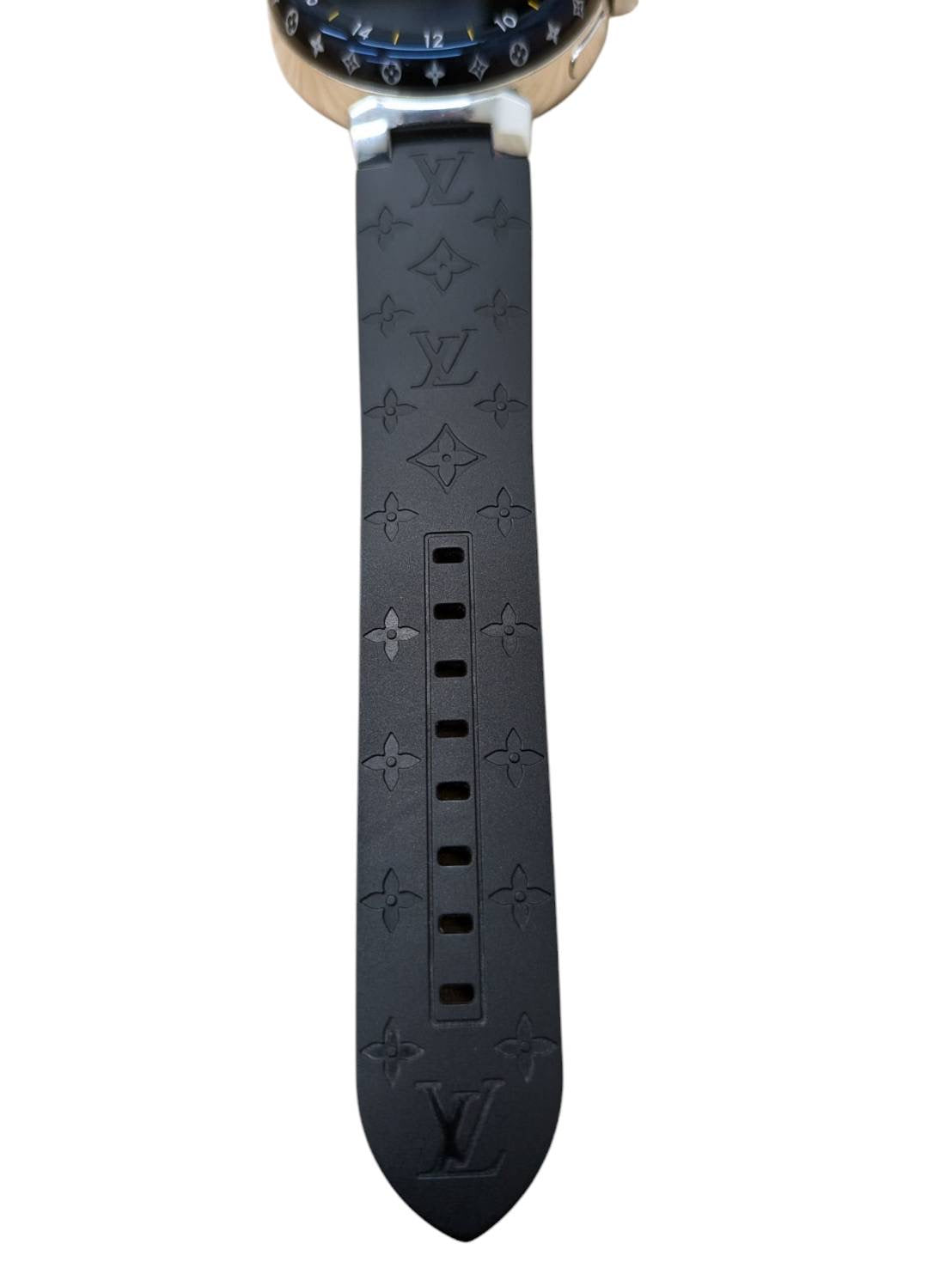【LOUIS VUITTON】ルイヴィトン『タンブール ホライゾン ライトアップマットブラウン』QAD0 メンズ スマートウォッチ