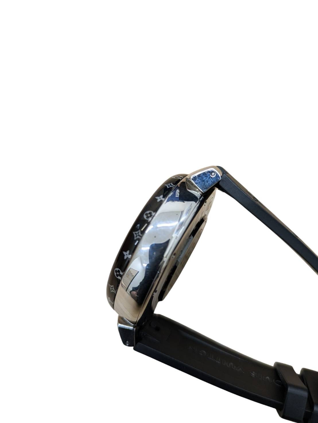 【LOUIS VUITTON】ルイヴィトン『タンブール ホライゾン ライトアップマットブラウン』QAD0 メンズ スマートウォッチ