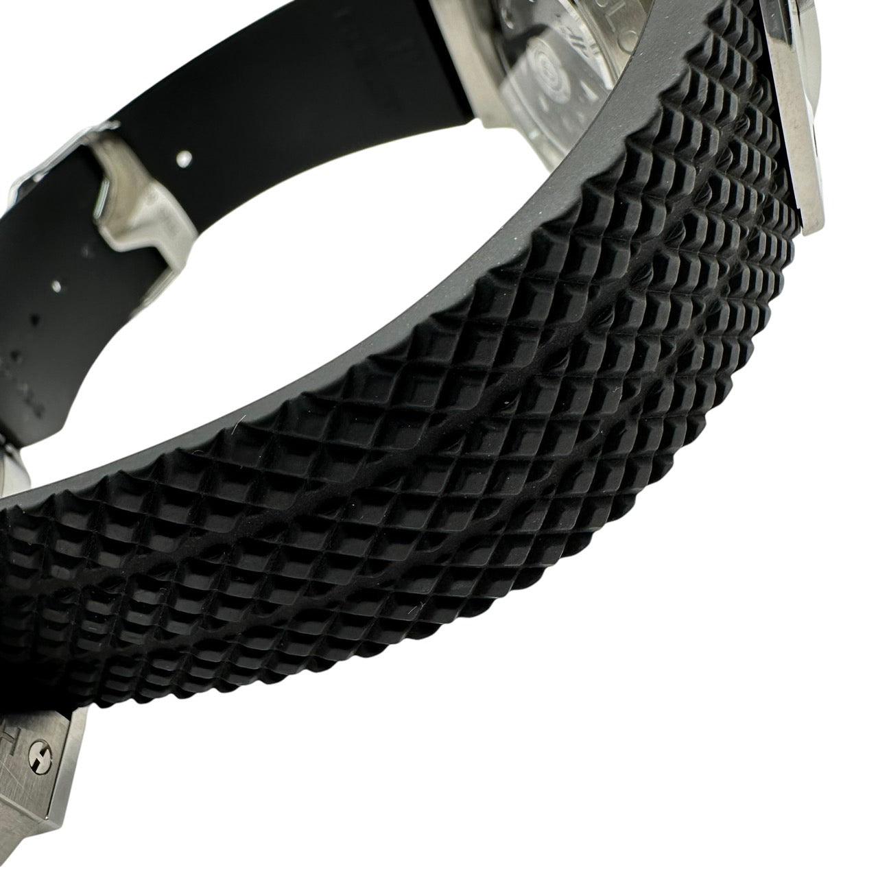 美品 HUBLOT ウブロ ビッグバン スチール 301.SX.130.RX ラバー 腕時計 自動巻き オートマチック AT ブラック 箱 ギャラ付き